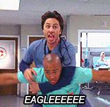 scrubs eagle gif